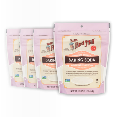 #ad Bob#x27;s Red Mill Baking Soda 16oz Pack of 4 Non GMO 16 Ounce $15.50