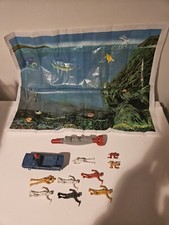 Submarine Underwater Vehicle w/Divers Scuba Figures deep sea playset