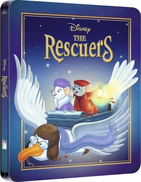 NEW Disneys The Rescuers SteelBook Blu-ray UK Zavvi Exclusive [1977] ShipNextDay - Image 3 of 4