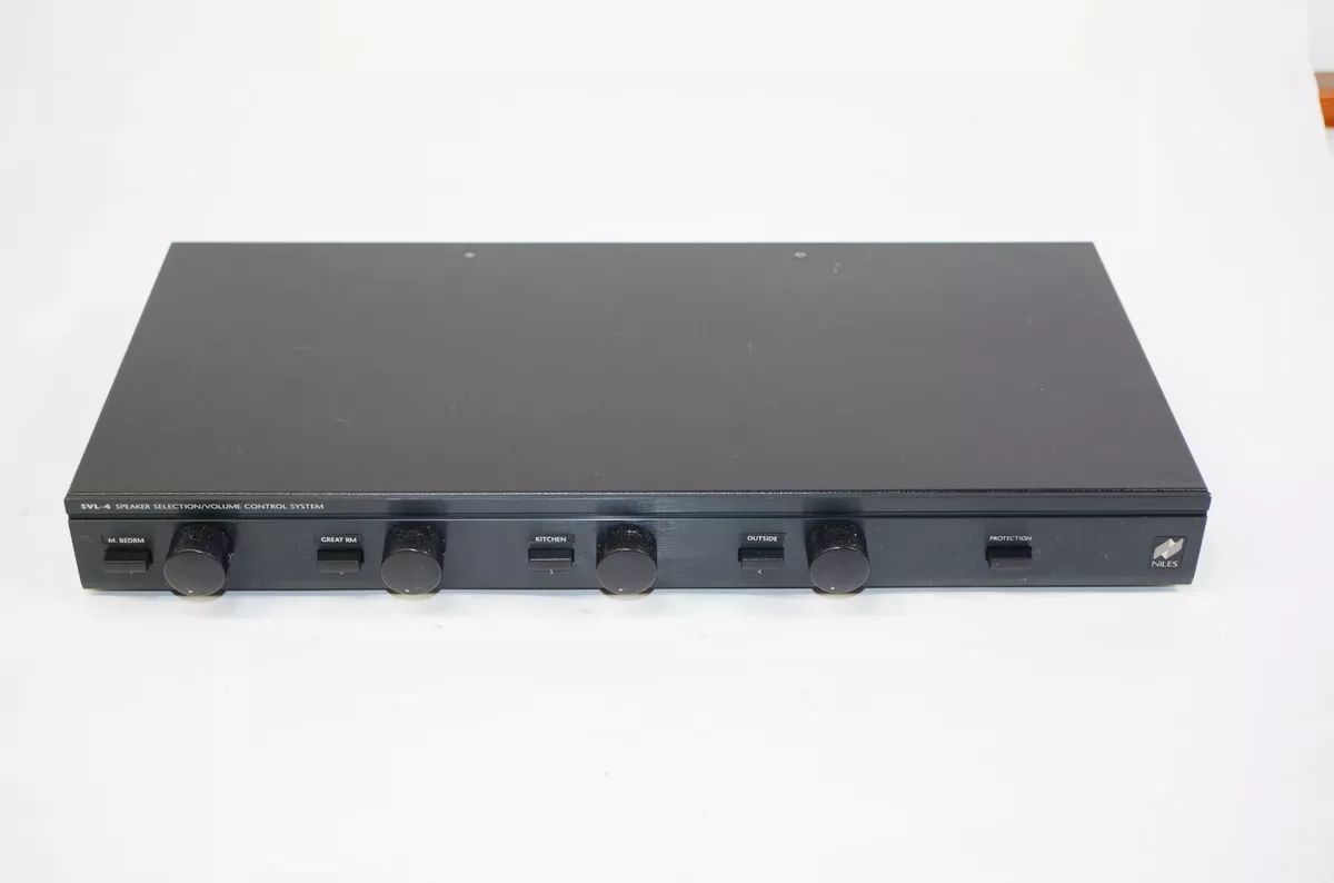 Niles SVL 4 Speaker Selector W Volume Controls NO CONNECTORS eBay