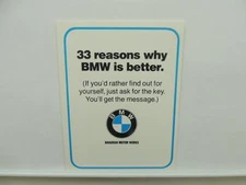 1970 BMW Bavarian Motor Works Car Brochure Specifications L9032