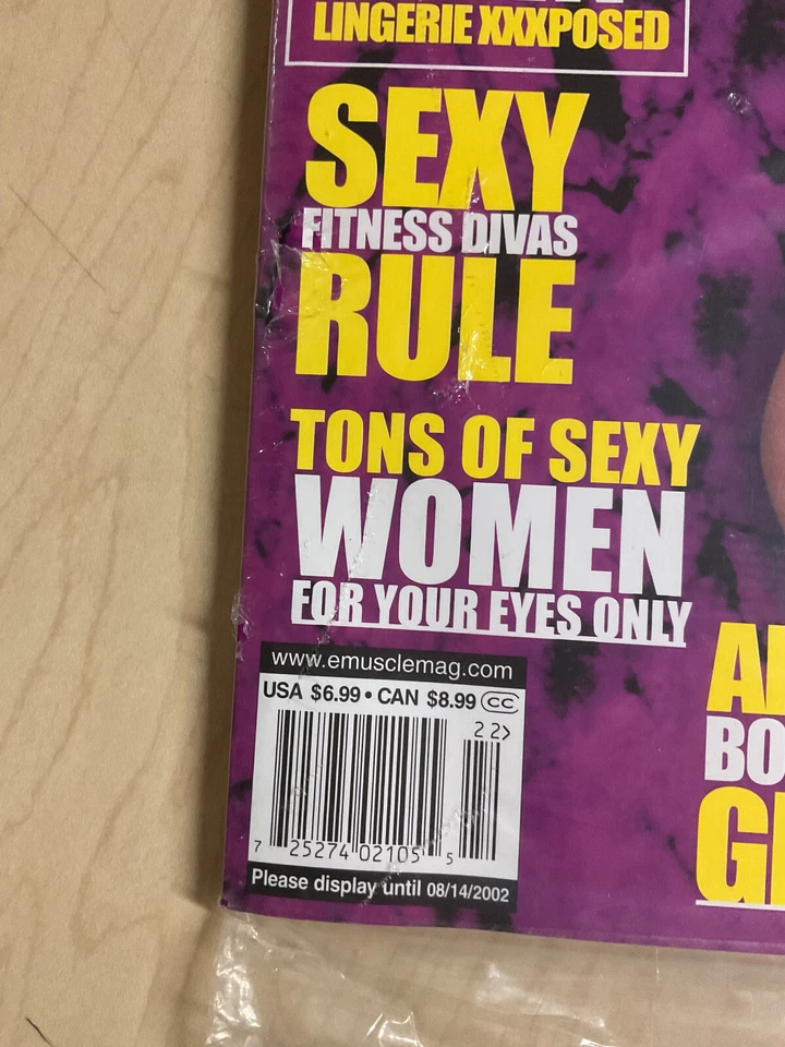 Musclemag Summer 2002 Just Lingerie Bodybuilding Magazine BRANDY DAHL HOT SEALED - Image 4 of 4