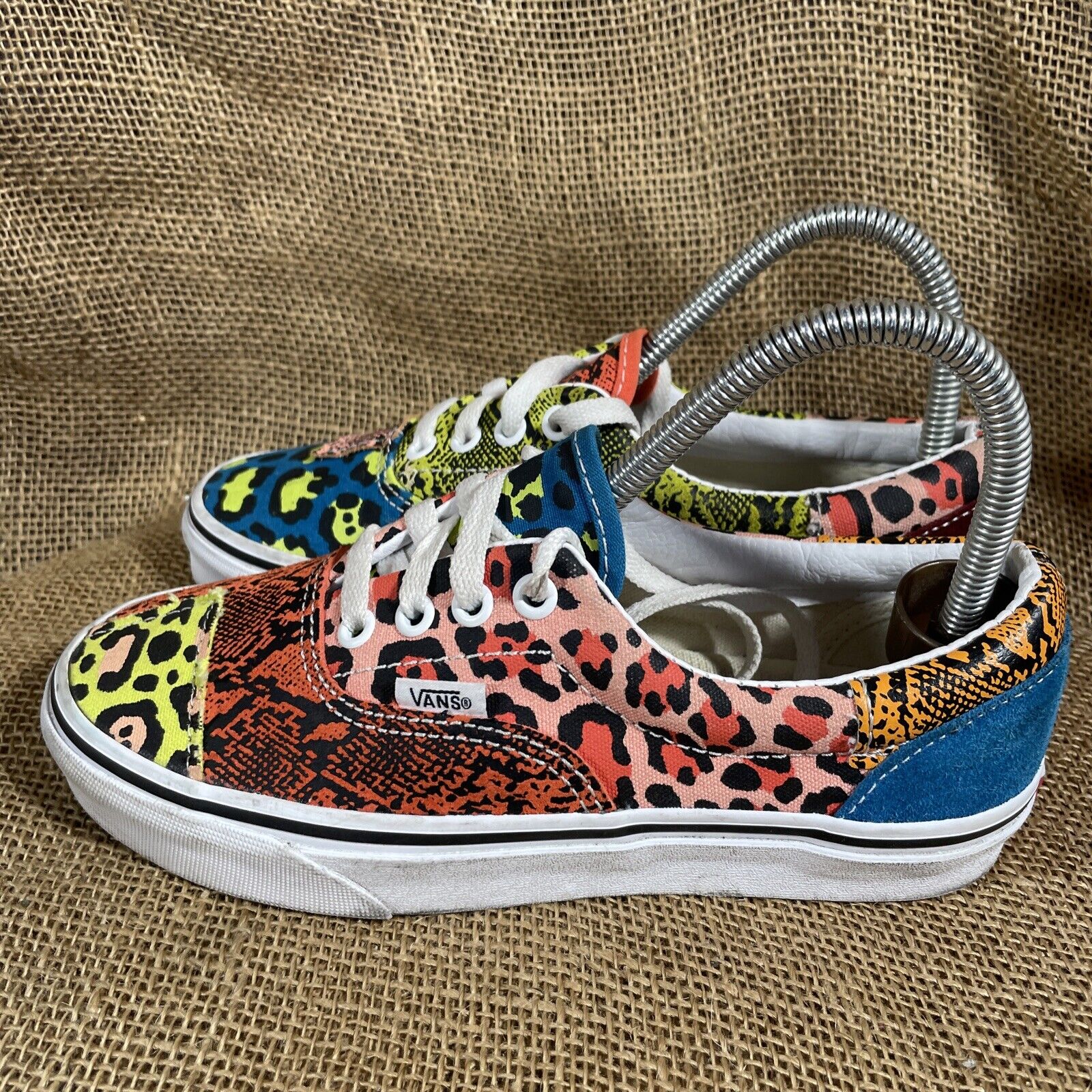 Vans Era Sale Patchwork Super beauty product restock quality top Lo Sneaker Animal Size Snake Leopard Wo Print