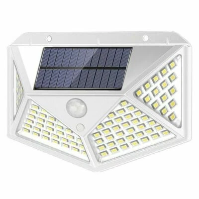 GARDEN LIGHT Waterproof 100 LED PIR Motion Sensor Solar Power Outdoor Garden Lamp Yard Light