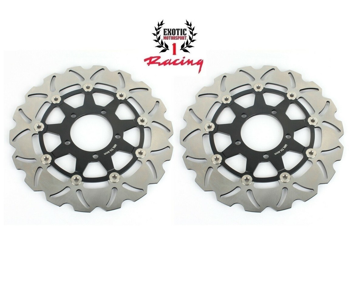 mo- 2 Front Brake Discs Rotors for Kawasaki Ninja ZX14R ZX1400