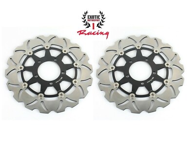 Front & Rear Brake Rotor Disc Set Kawasaki Ninja ZX6R 2013-2023