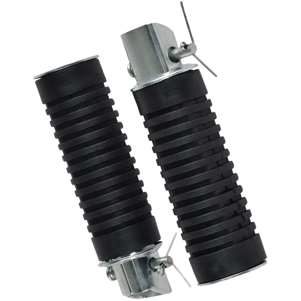 Black motorcycle rear pedal for Honda CL100 CB550F CB750 Foto 3 de 3