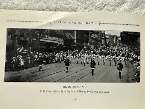 York, PA - Spring Garden Band Souvenir Booklet 1928-1929 - Bild 8 von 11