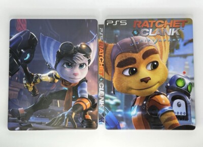 Ratchet Clank Rift Apart Custom made G2 Steelbook Case PS4/PS5/Xbox (No Game)
