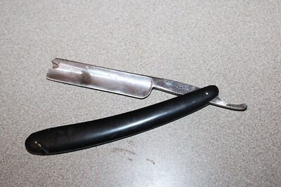 Vintage W.H. Morley & Sons Clover Brand Straight Razor Made in Germany 5/8''