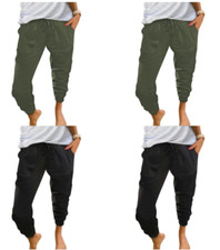 Ladies Jog Pants Women Casual Yoga Gym Joggers Running Trousers Bottoms M L XL