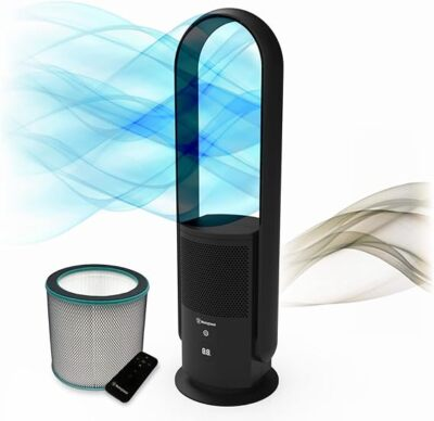 #ad #ad Westinghouse Air Purifier and Bladeless Fan in one True EPA $79.99