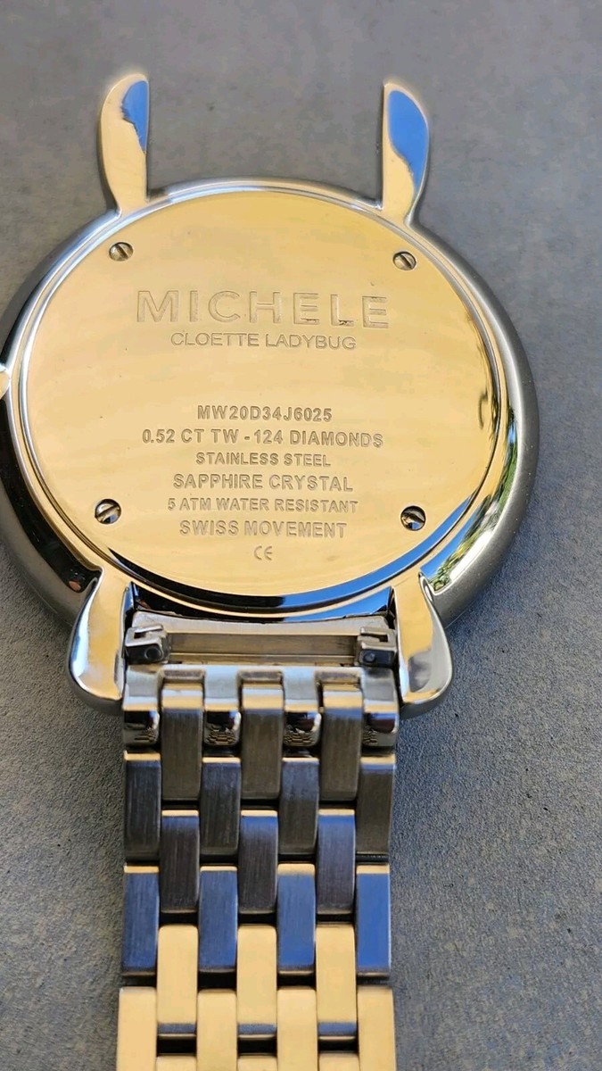Michele Cloette Ladybug Watch "MINT" View 6