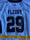 Marc Andre Fleury Signed Autograph Auto Penguins Hockey Jersey PSA/DNA