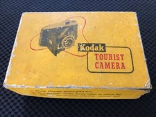 Vintage BOX for Kodak Tourist Folding Camera With Anaston 100mm F/8.8 Lens