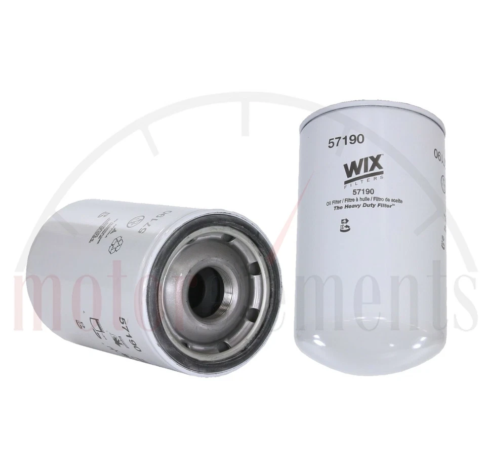 Масляный фильтр Wix 57190 для 2005-2016 Hino 238 338CT UD 3300 2300DH - Изображение 2 из 4