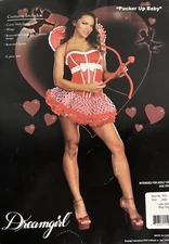 Pucker Up Baby Cupid Costume Womens L (140lb-160lb)