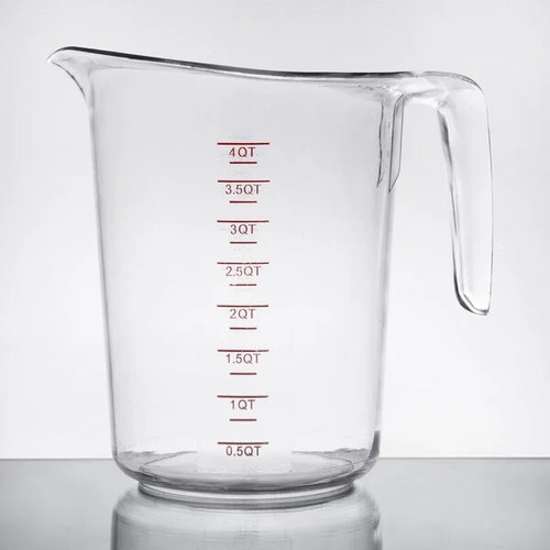 Choice Clear Plastic Measuring Cups (select size below) - Picture 8 of 14