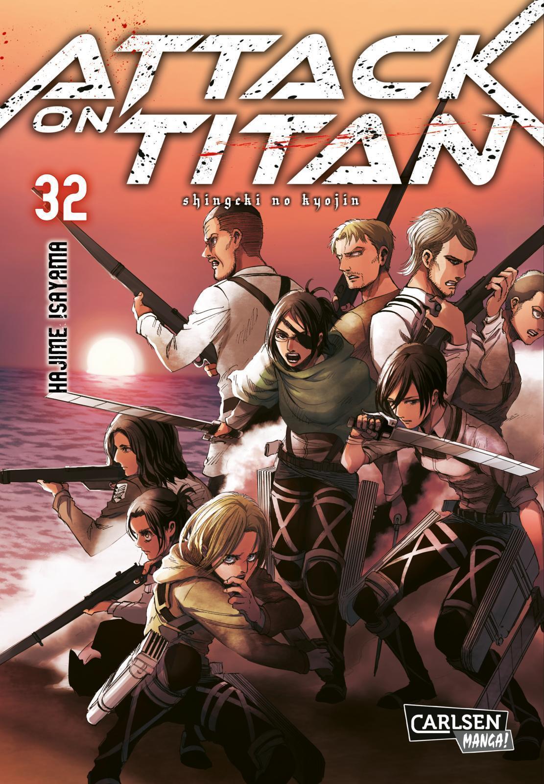 Thumbnail - Attack On Titan 32 Hajime Isayama