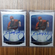 2013 Bowman Football Rookie Chrome Refractor Autographs Guide 94