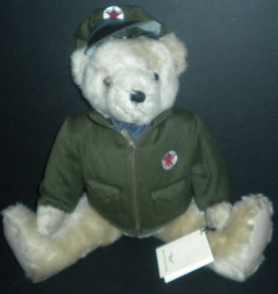 Texaco Collectible Bear Plush Tex Full Service 1st Edition 1997