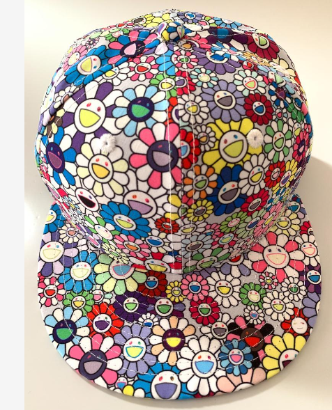Takashi Murakami x NEWERA 59FIFTY FITTED Flower Allover Print Cap