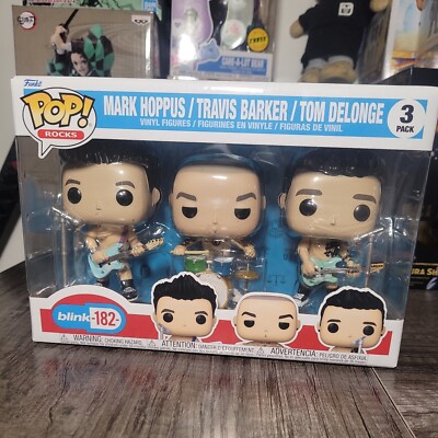 Funkopop Icon The Rock Funko Pop Chase Music Icons Rocks Blink-182