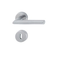 Hoppe TüRdrüCker Stockholm Rosette Bb 40-45 Edelstahl Matt F69 TüR TüRbeschlag