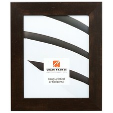 Craig Frames Espresso, 1.5 Inch Wide Espresso Walnut Brown Picture Frame