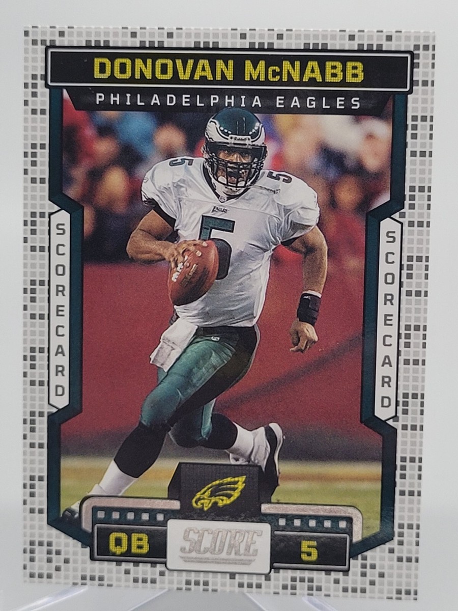 2023 PANINI SCORE DONOVAN MCNAB SCORECARD FOOTBALL CARD EAGLES NFL