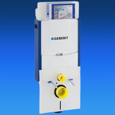 Geberit Kombifix Element Vorwandelement für Wand WC mit Sigma UP Spülkasten