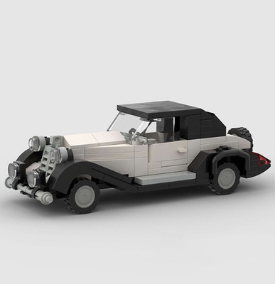 Custom MOC Lego Classic Rolls Royce Wraith 155 Piece Building Brick Car