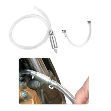 IHOTDER Car Brake Bleeder Hose with One Way Check Valve,Durable Brake Fluid B...