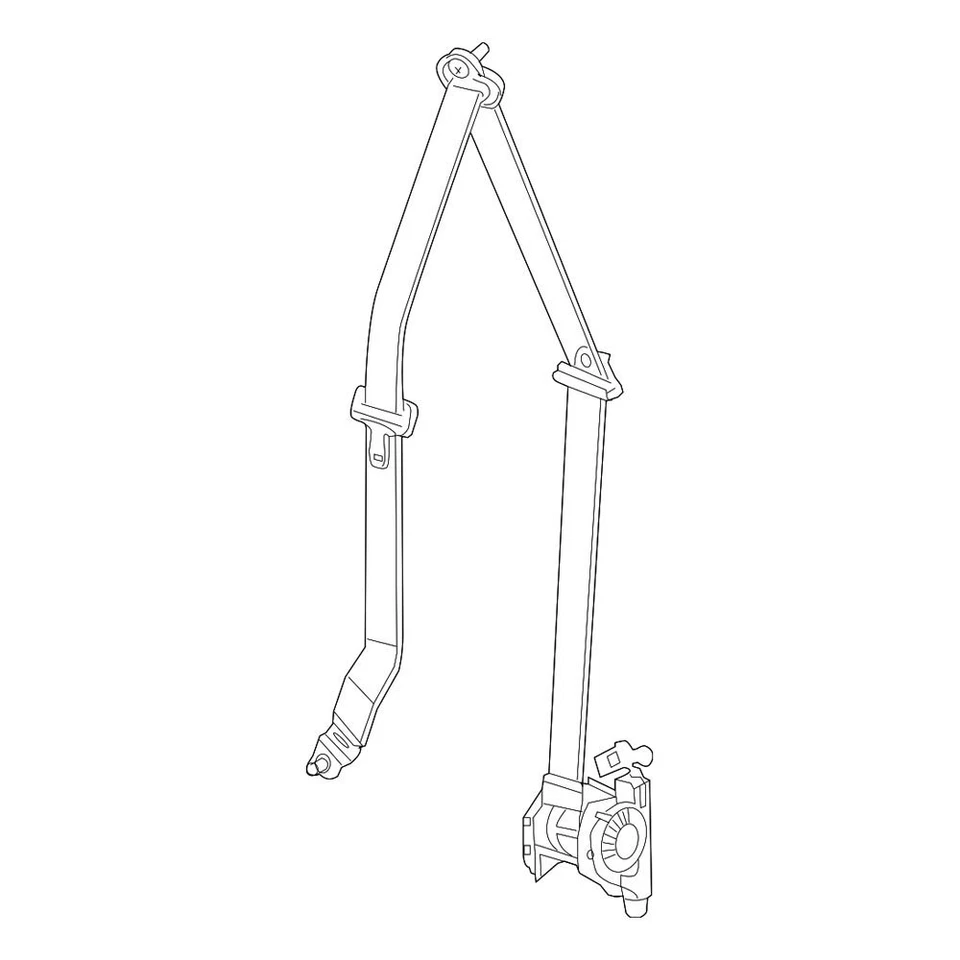 For Dodge Grand Caravan 11-16 Mopar 0ZV691X9AJ Driver Side Front Outer Seat Belt Foto 4 de 4