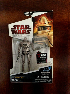 STAR WARS: IG-88 Assassin Droid (Concept Art) The Legacy Collection BD 40 2009