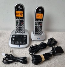 BT 4600 Big Button Twin Cordless Telephone with Answering Machine & Call Blocker