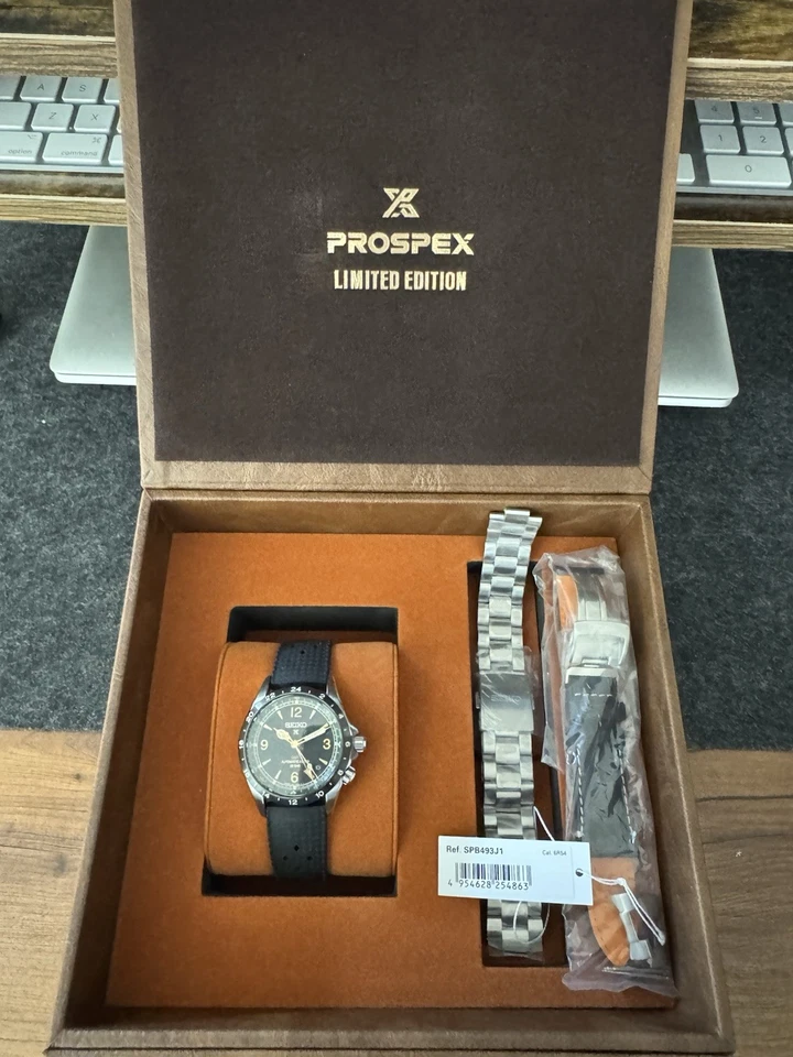 Seiko Prospex Alpinist GMT SPB493J "Hornbill" Limited Edition of 500 [US SELLER] - Image 2 of 4
