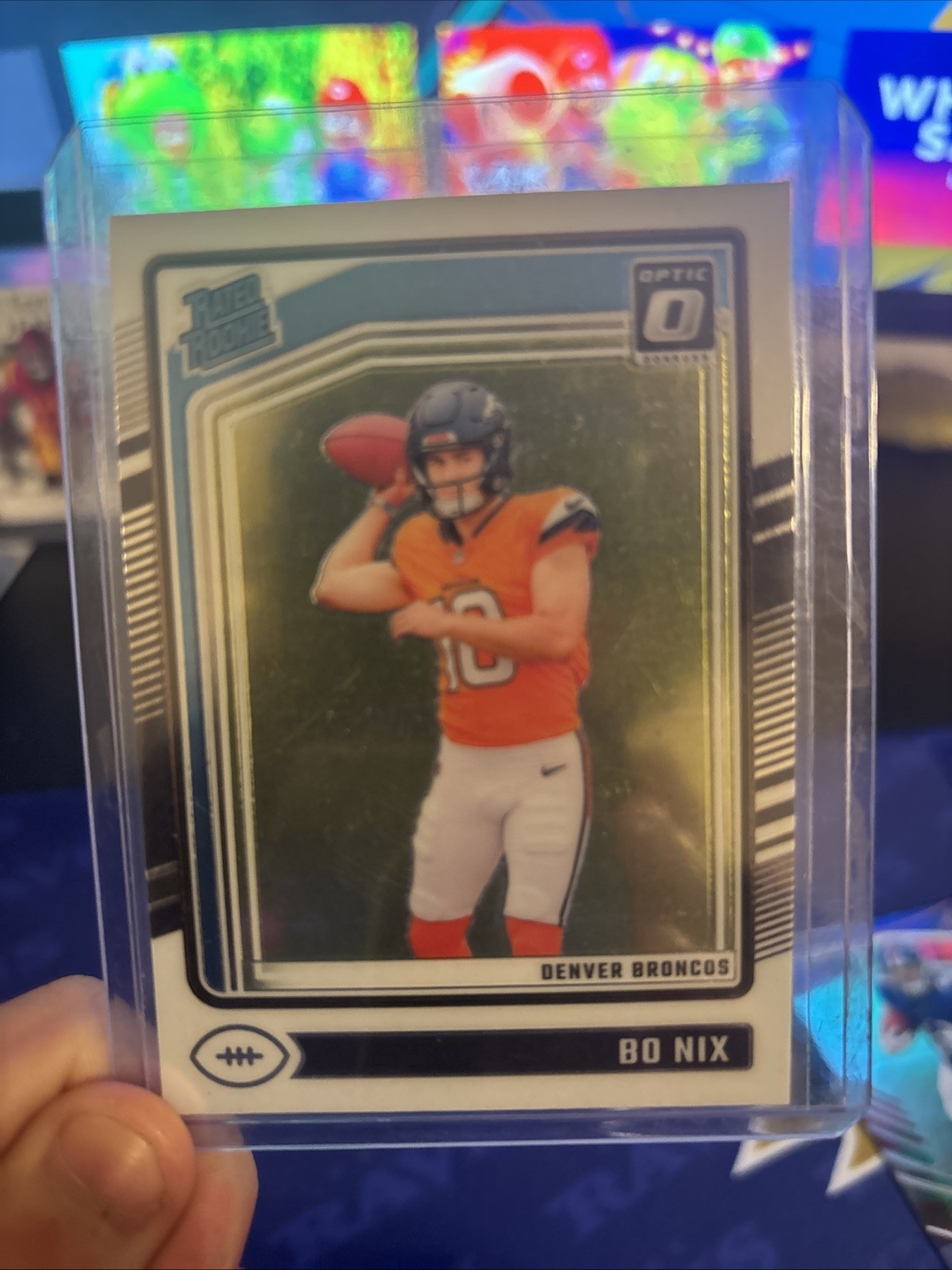 2024 Panini Donruss Optic - Rated Rookie Bo Nix #209 (RC)