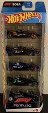 Hot Wheels Formula 1 5 Pack