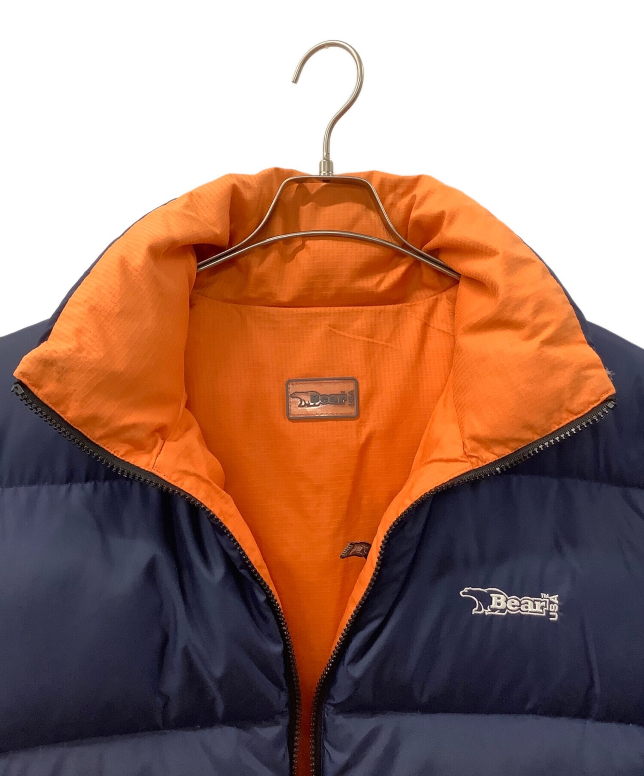 Bear Reversible Down Jacket Size L J3G22 - image 3