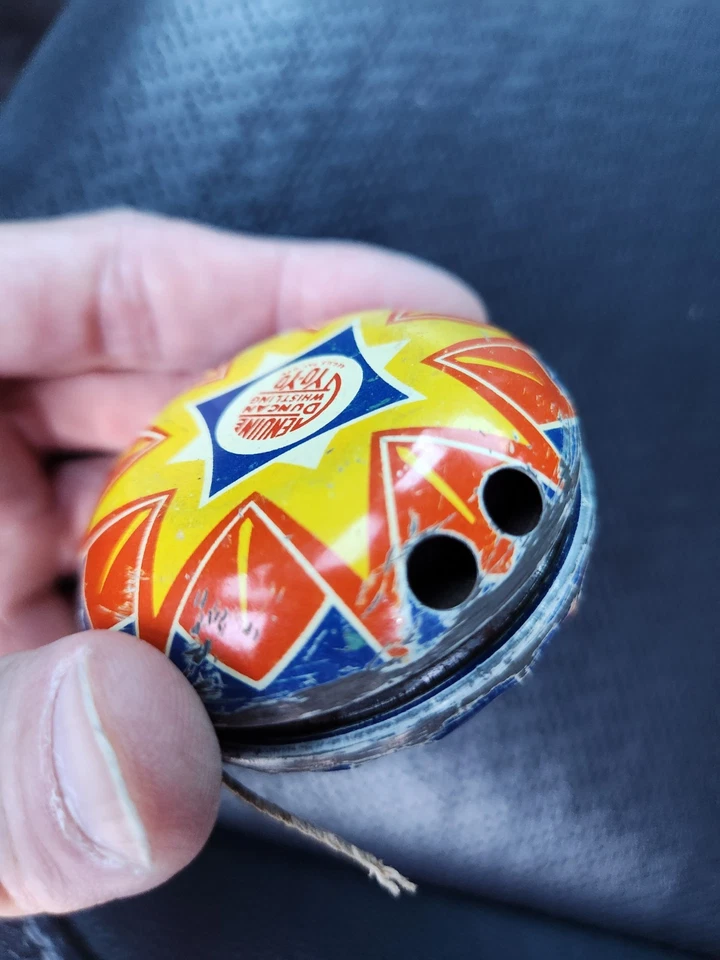 Vintage Duncan Starburst Tin Whistling YoYo,1950's,rare! - Image 4 of 4