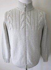 BRUNELLO CUCINELLI 100 Cashmere Chunky Bomber Cardigan Sweater 52 Euro Large