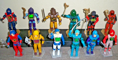 VISIONARIES VINTAGE 1987 ACTION FIGURES LOT  ALL 12 COMPLETE CUSTOM REPRO REEKON