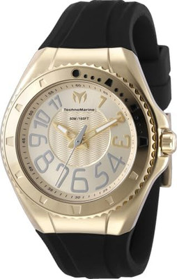 Lusso Mare Lady Gold Dial 38mm Stainless Steel Quartz Watch