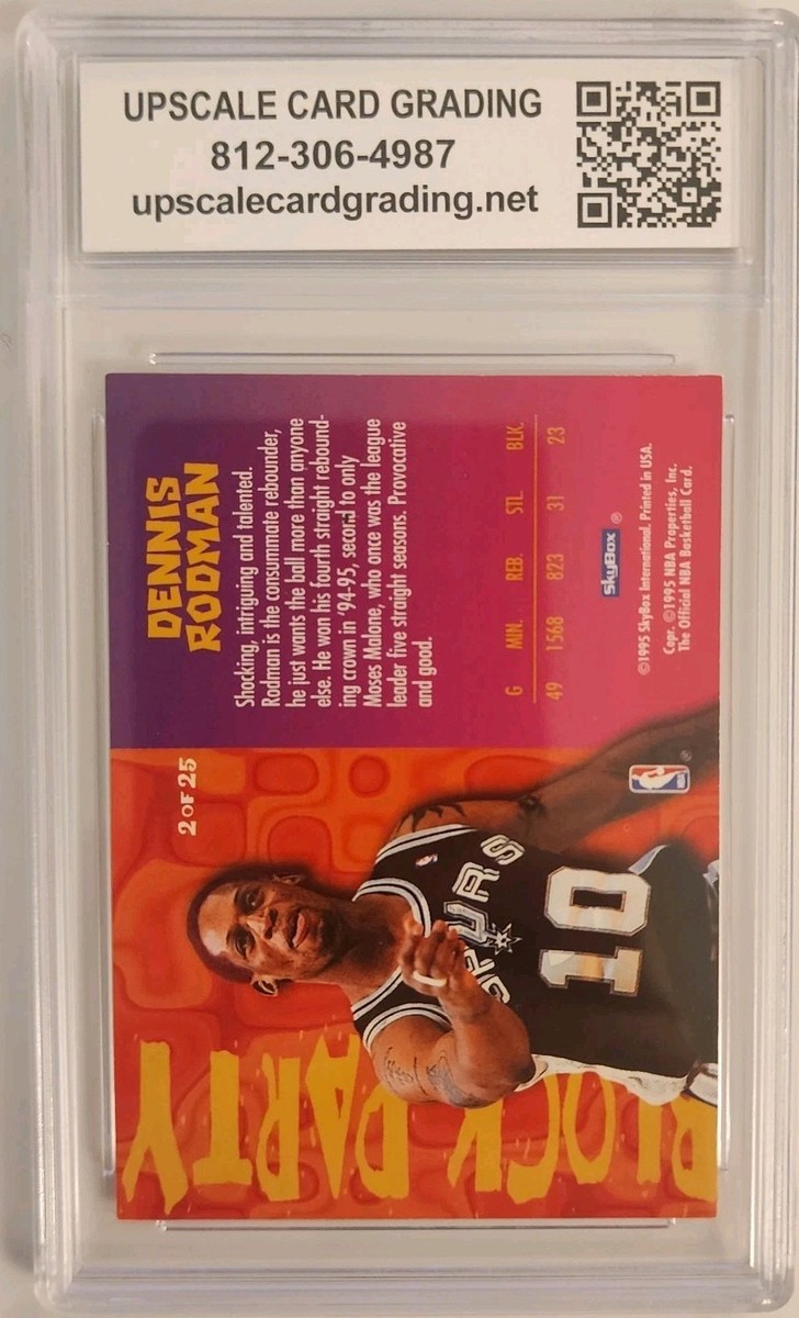 1995-96 NBA Hoops - Block Party Dennis Rodman #2 for sale online