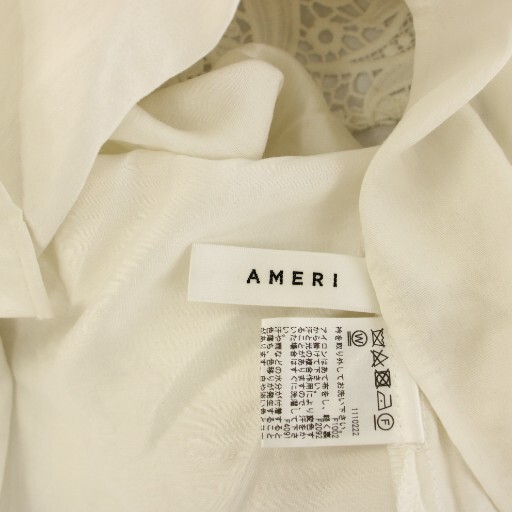 Ameri VINTAGE Embroidery Collar Blouse Long Sleev… - image 5