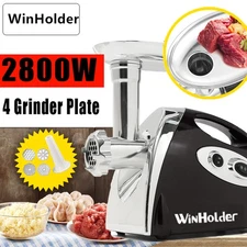 2800W Electric Meat Grinder Stainless Steel Sausage Stuffer Maker Mincer Stuffer
