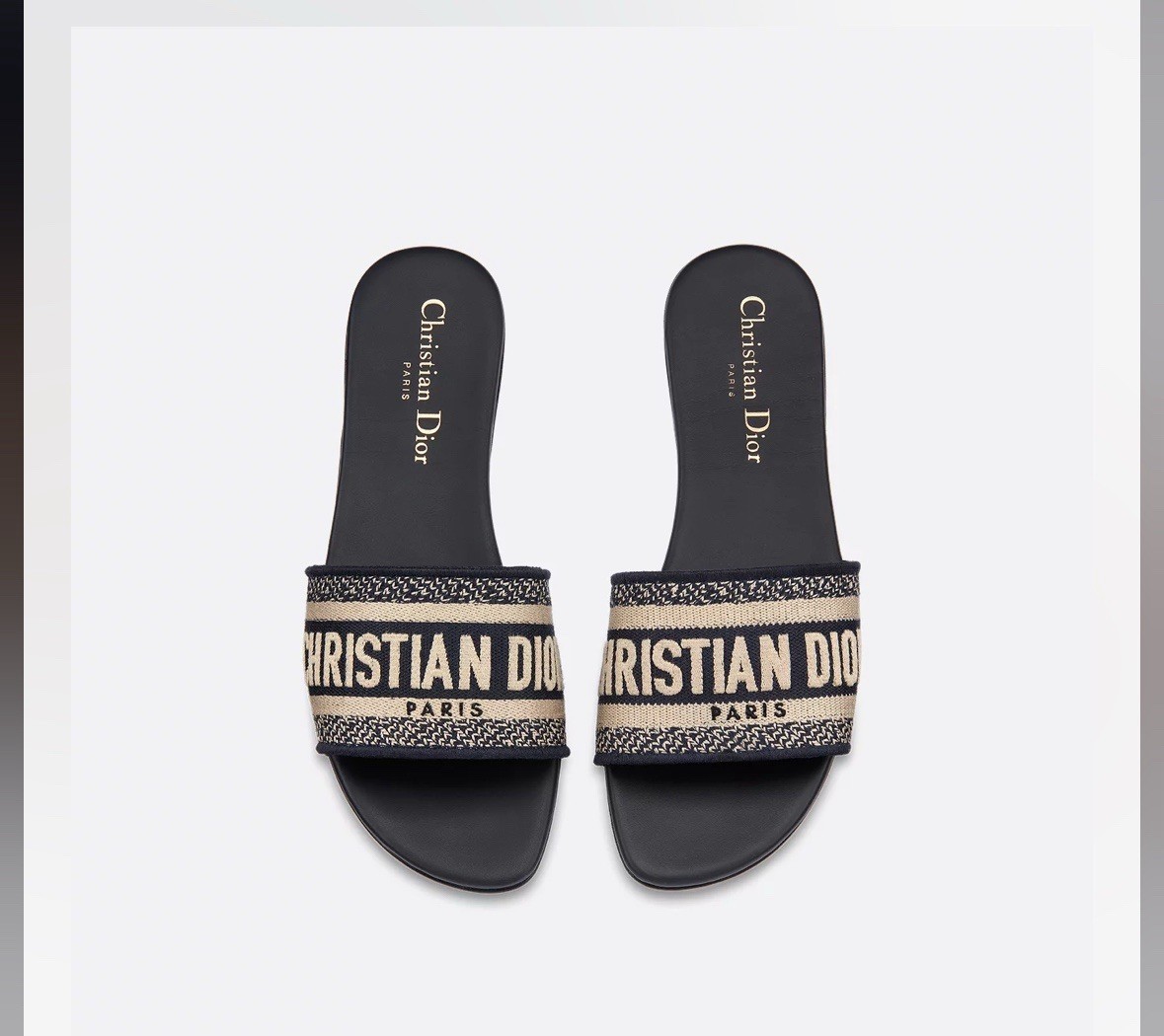 Outfit Dior Woman Slides Christian Dior Women's Sandals Size