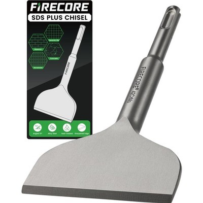 Firecore SDS Plus Fliesenmeißel 165x75mm   Hochleistungs Spezialstahl für prä...