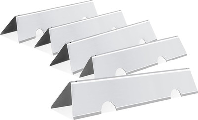 7636 Stainless Steel Flavorizer Bars Weber Spirit I II 300 E310 E320 E330 5 Pack
